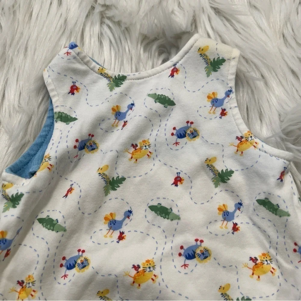 Vintage Honey Pot Bodysuit White Animals